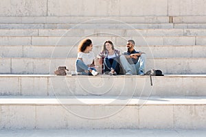 Group of students in Campus