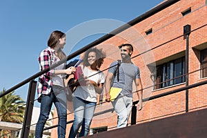 Group of students in Campus