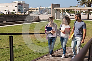 Group of students in Campus