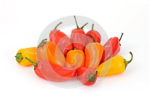 Group Sweet Mini Peppers