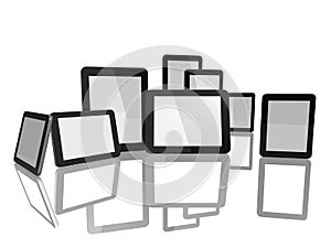 Group of Tablet Computers