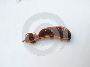 Group of Tamarind without Shell isolated on white Background