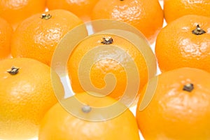 Group of tangerines