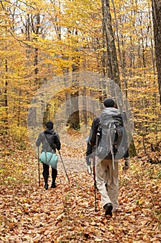 Group trekking