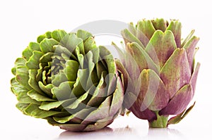 A Group of Two Artichokes