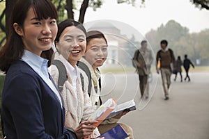 Group of University Students on Campus