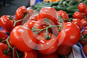 Skupina z réva paradajky 
