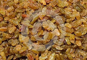 A group of white raisins. Pattern