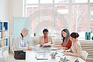 Group of Women at Business Meeting