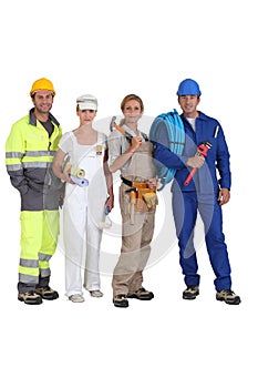 Group of workers