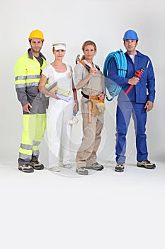 Group of workers