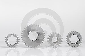 Groups of gears on isolated