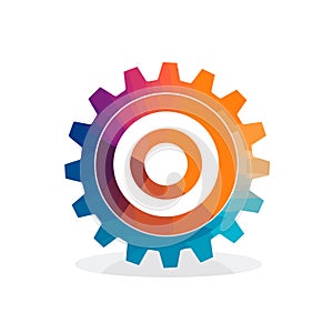 Groupware solutions for business filled colorful logo photo