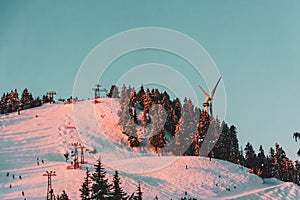 Grouse Mountain in North Vancouver, BC, Canada