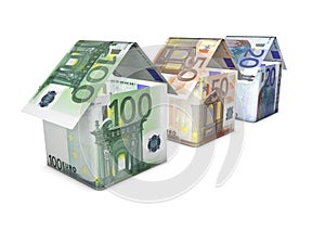 Growing Euro House Shape