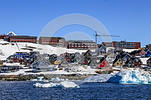 Growing Nuuk city, Nuuk Greenland