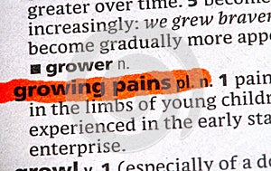 growing pains