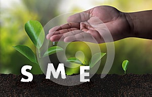 Growing Savings business SME or Small and medium-sized enterprises Computing Computer photo