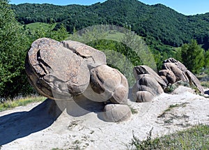 The Growing Stones - Babele de la Ulmet Ulmet, Buzau County, Romania