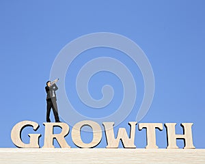 Growth business concept