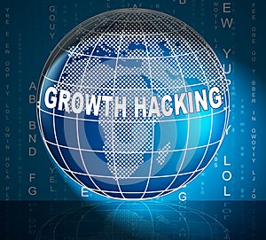 Growth Hacking Website Improvement Tactics 3d Illustration