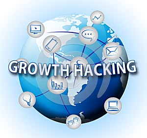 Growth Hacking Website Improvement Tactics 3d Illustration