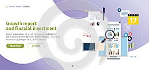 Growth report and finacial investment