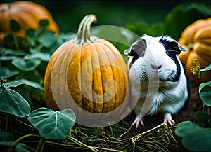 From Growth to Harvest. A Guinea Pigâs Life in a Festive Countryside photo