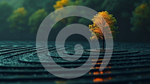 Growth Zones A tingedge representation of investment portfolio diversification with a series of circular zones showing photo