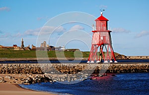 Groyne Lighthouse at South Shields photo