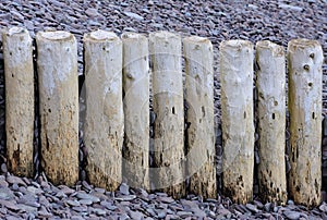 Groynes and pebbles