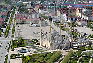 Grozny bird's-eye view