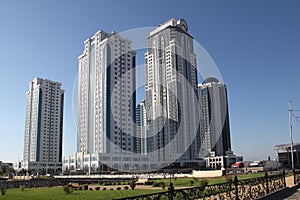 The Grozny-City Towers, Chechnya photo