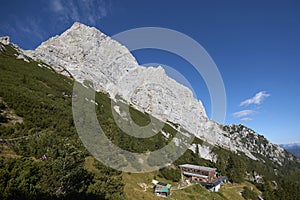GroÃŸer Buchstein & Buchsteinhaus, Ennstaler Alpen, Steiermark, Austria