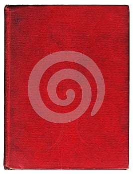 Grubby red book cover