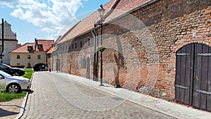 Grudzi?dz - old granaries on spichrzowa street.