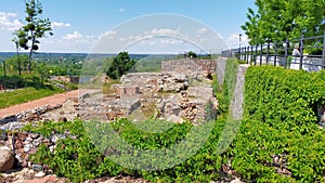 Grudzi?dz - the ruins of Teutonic castle.