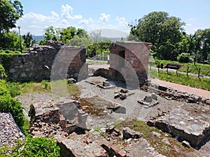 Grudzi?dz - the ruins of teutonic castle.