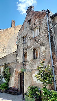 Grudzi?dz - the tenement in old town.