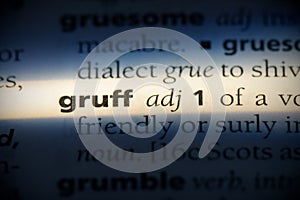 Gruff