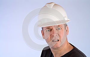 Grumpy Construction Worker