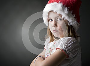 Grumpy little christmas elf