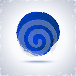 Grunde paint circle.