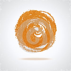 Grunde paint circle.