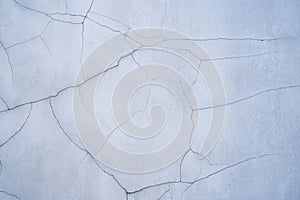 Grundge grey wall background with crack lines for background and concept ideas photo