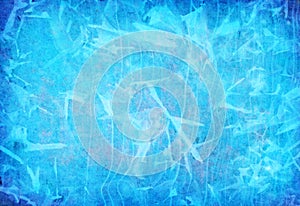 Grunge abstract ice background