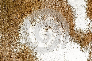 Grunge background brown texture wall rustic rust old organic mildew