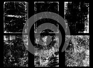 Grunge Background. Grunge textures set. Cracked structure effect. Rough grunge pattern design.