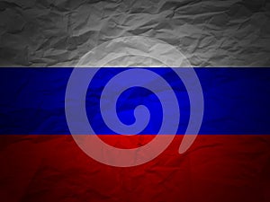 Grunge background Russia flag