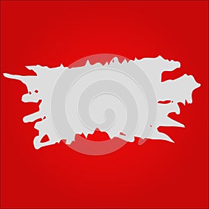 Grunge banner. Vector illustration.